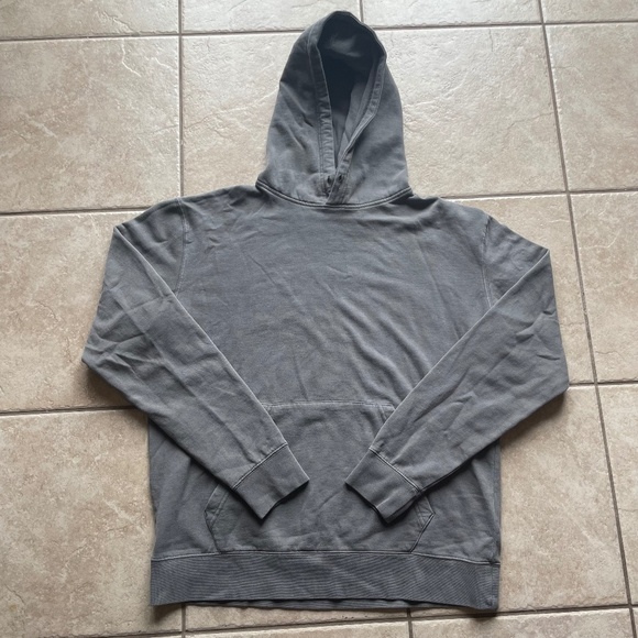 Faded Grey  Vintage Washed Hoodie - Picture 1 of 3